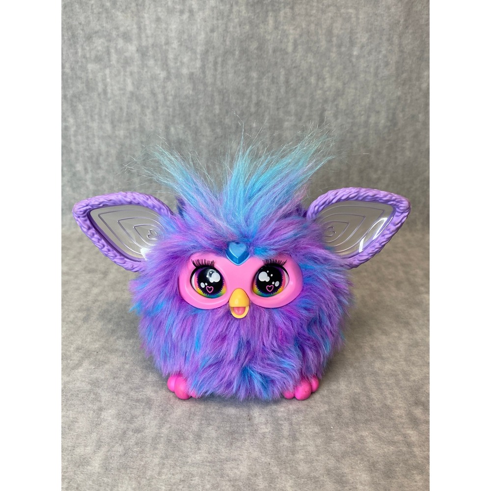 Furby Purple Interactive Pet Electronic Friend Toy Hasbro Works Great